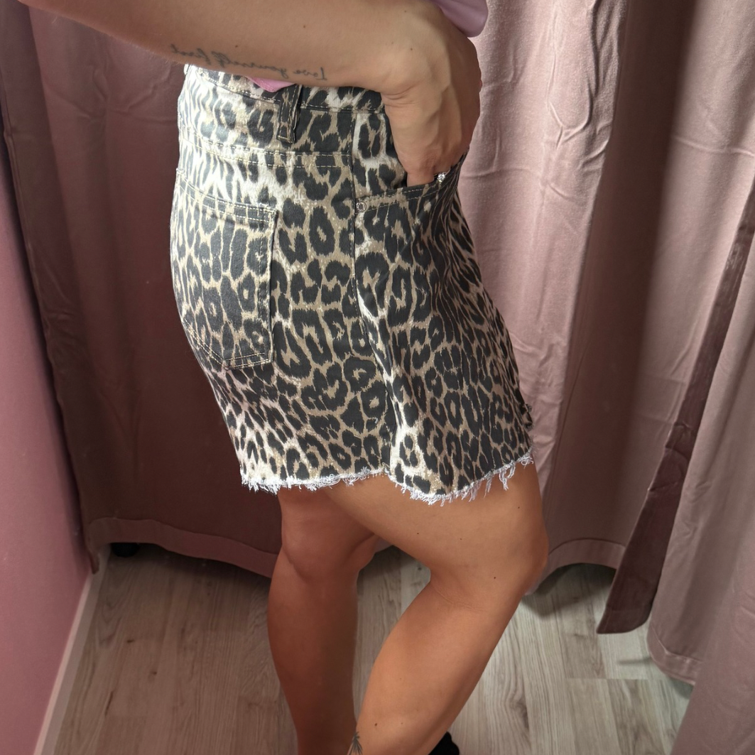 Estee broekrokje panter