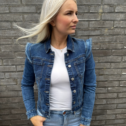 Spijkerjasje blauw