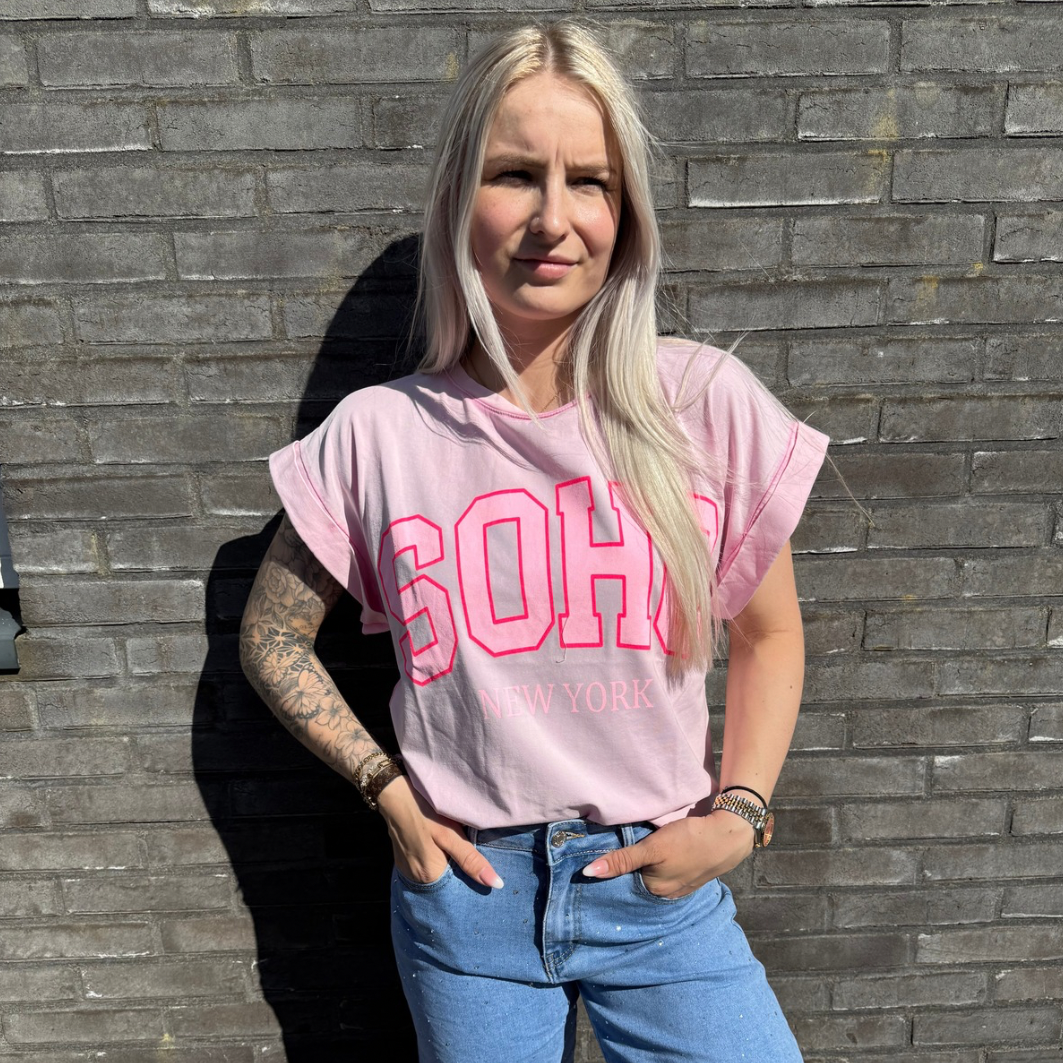SOHO T-shirt roze