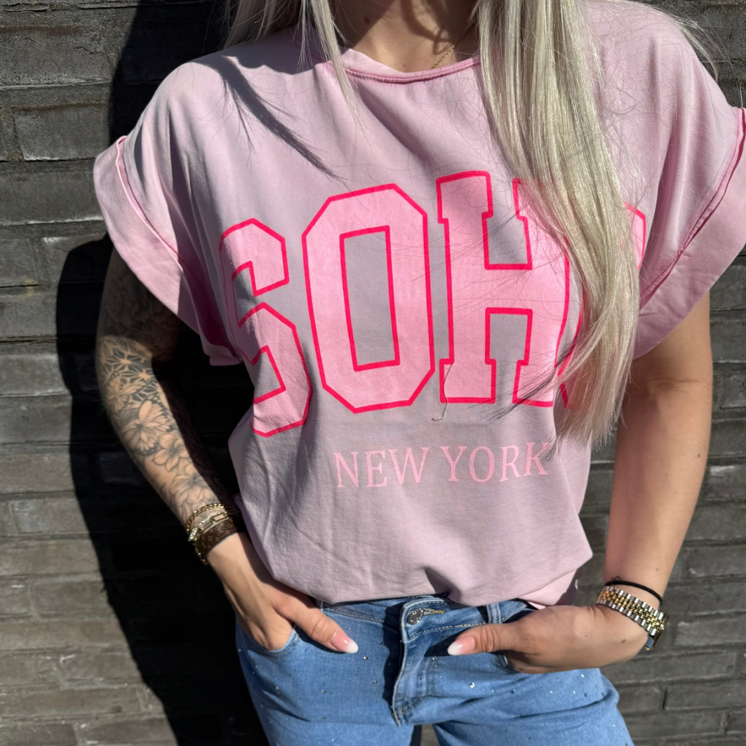 SOHO T-shirt roze