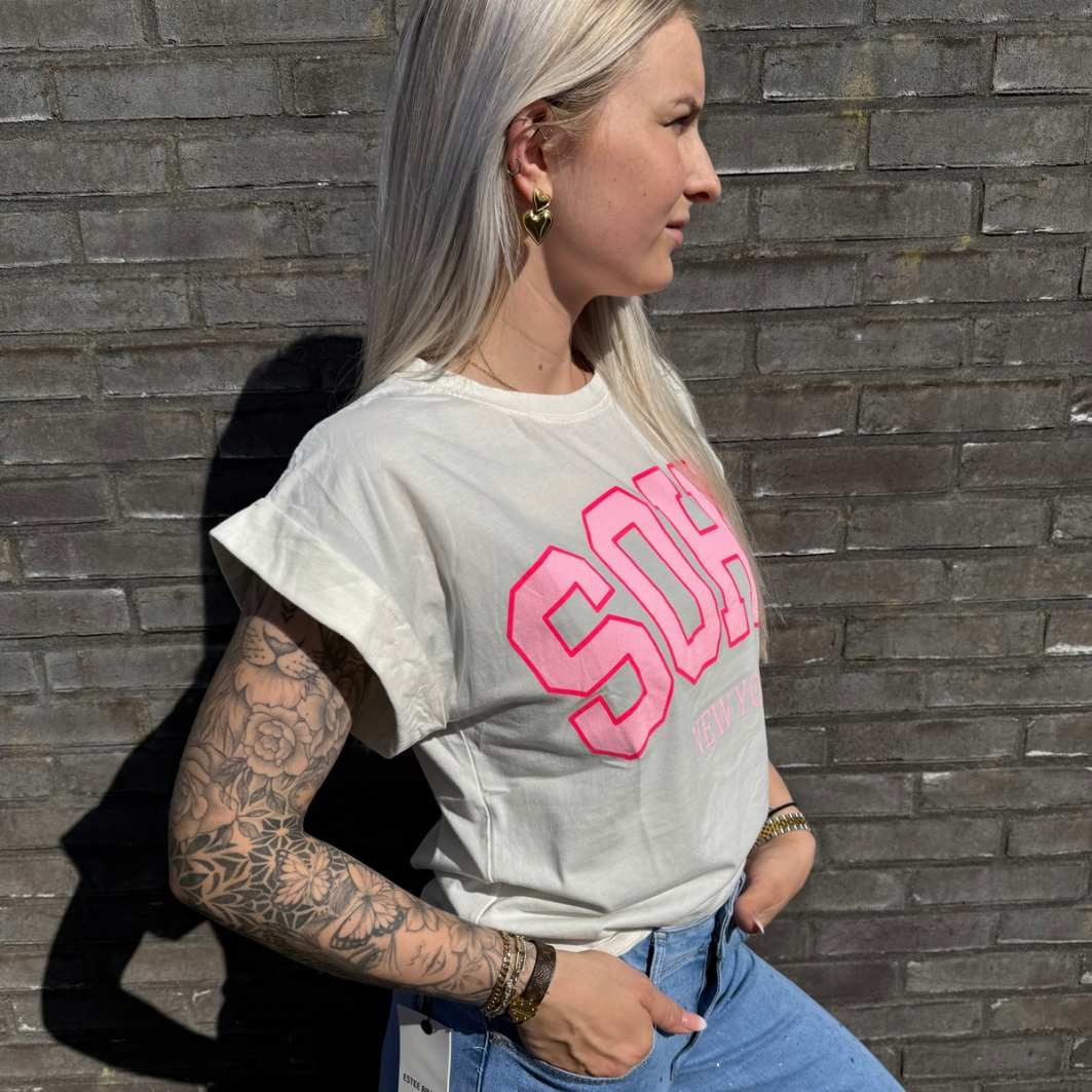 SOHO T-shirt wit