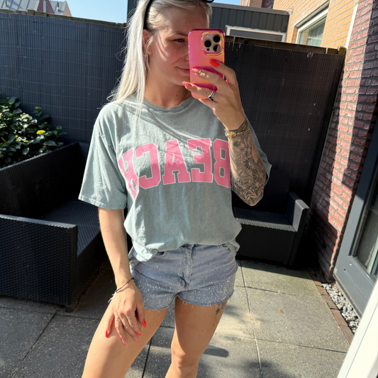 BEACH T-shirt grey
