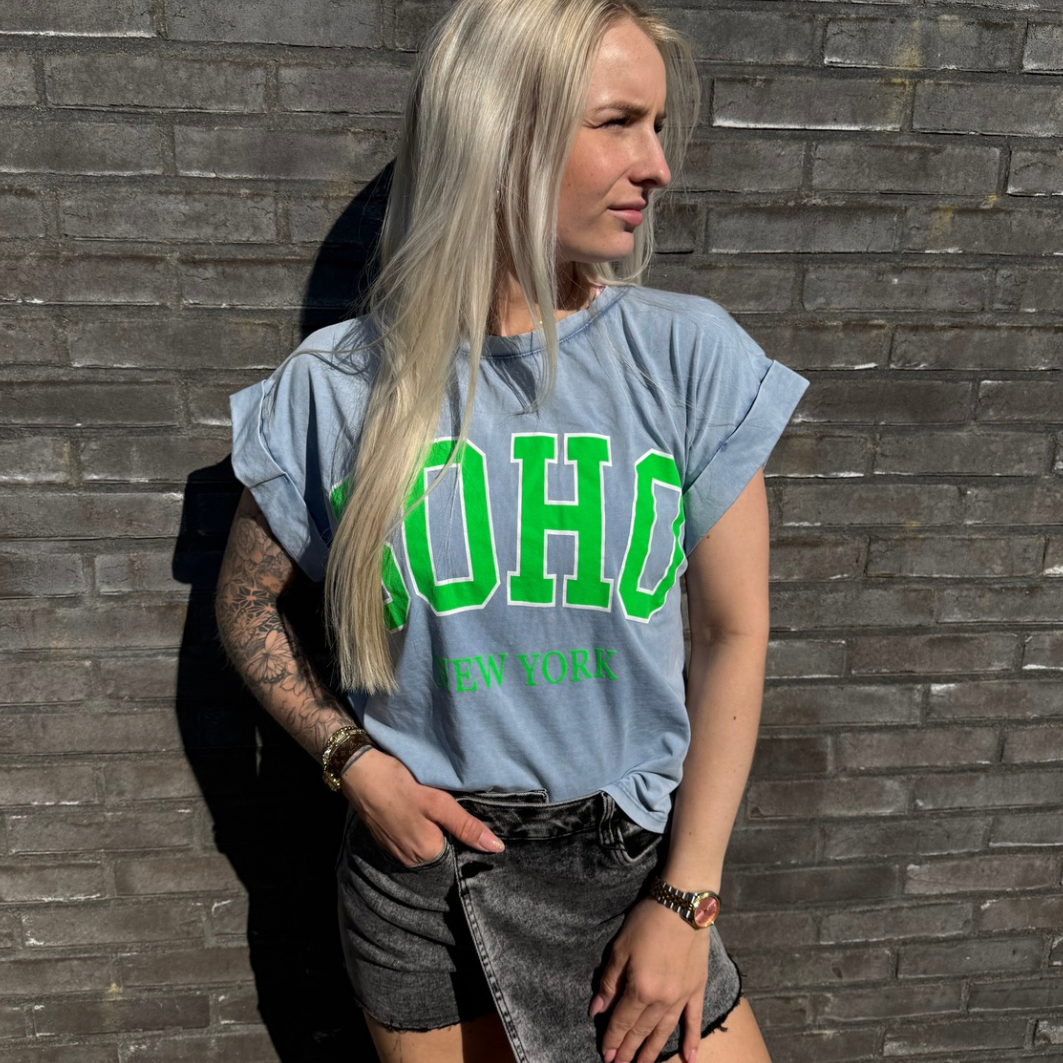 SOHO T-shirt blauw