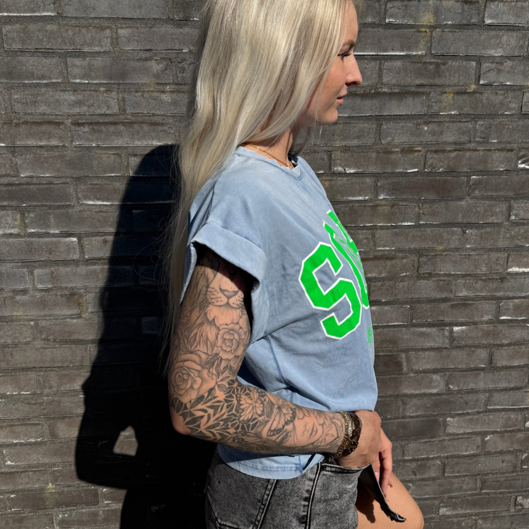 SOHO T-shirt blauw