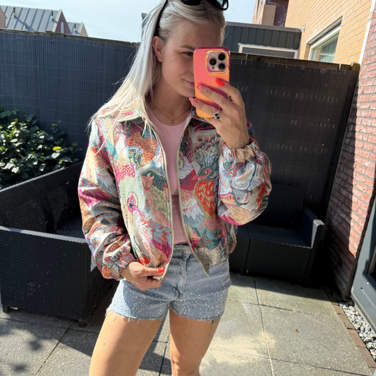 Kzell jacket papegaai